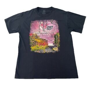 TomorrowWorld 2015 Graphic T Shirt Large Black Double Sided EDM Rave Festival